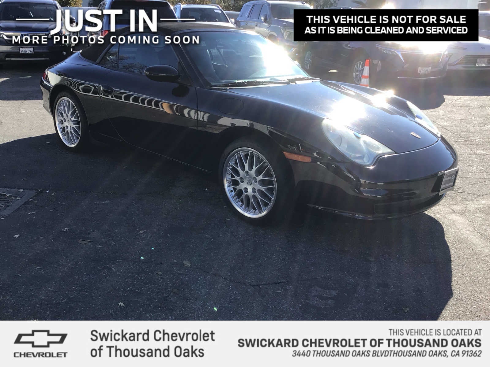 2002 Porsche 911 Carrera 2DR CABRIOLET