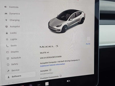 2022 Tesla Model 3 RWD