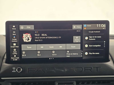 2026 Honda Passport RTL Towing