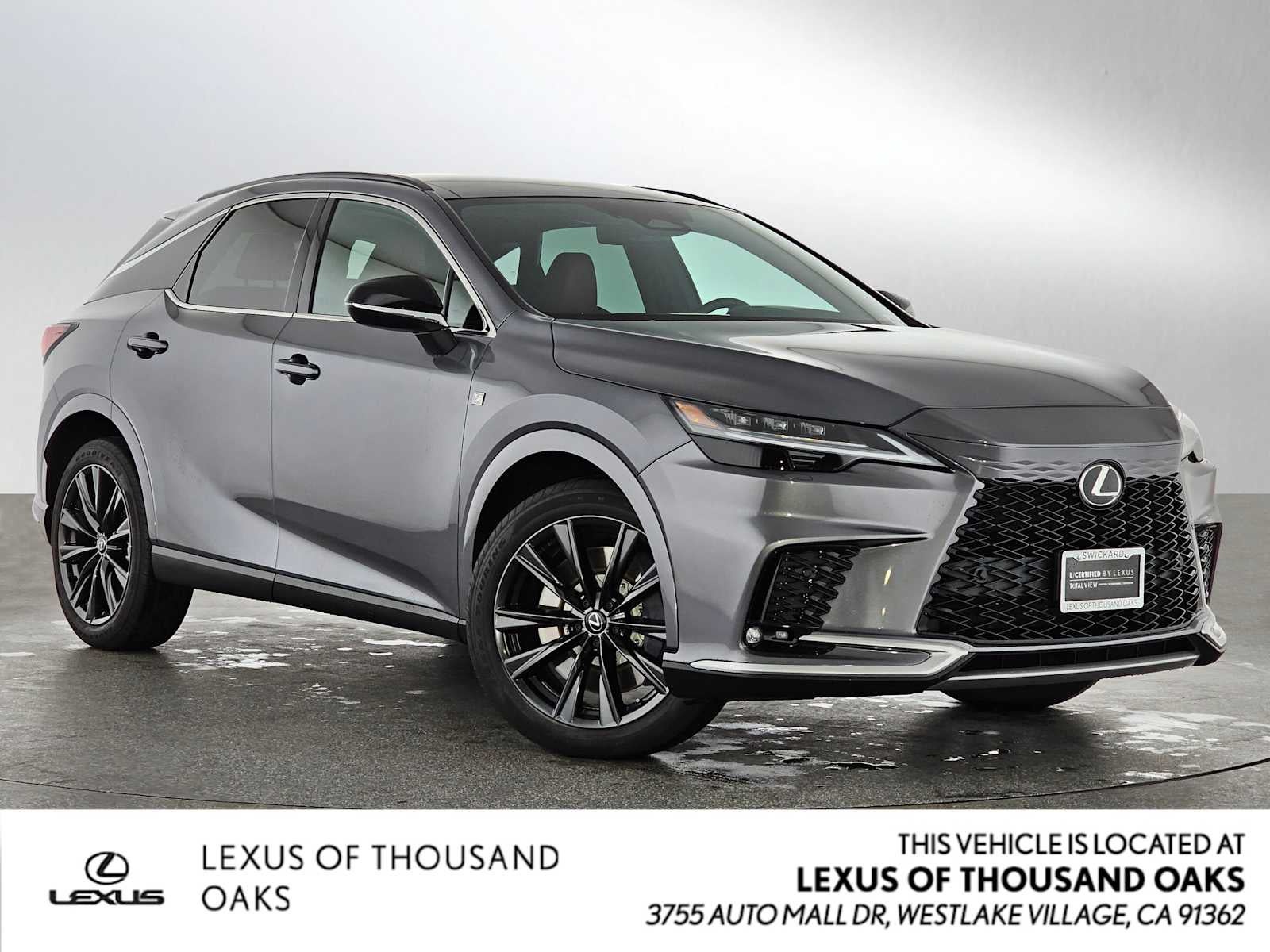 2023 Lexus RX F SPORT Handling