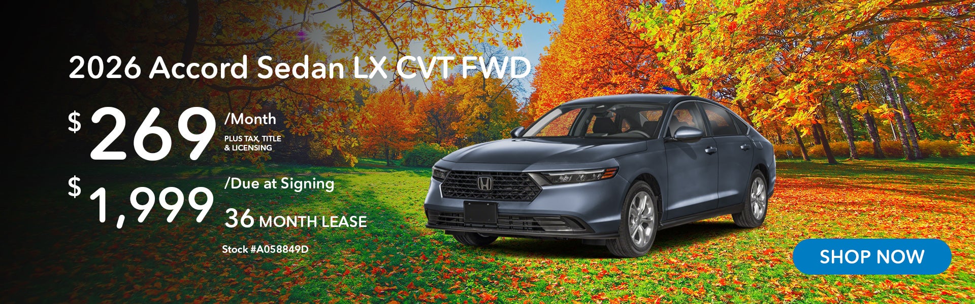 2026 Honda Accord LX