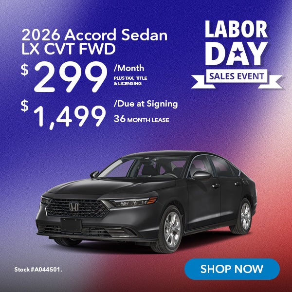 2026 Honda Accord LX
