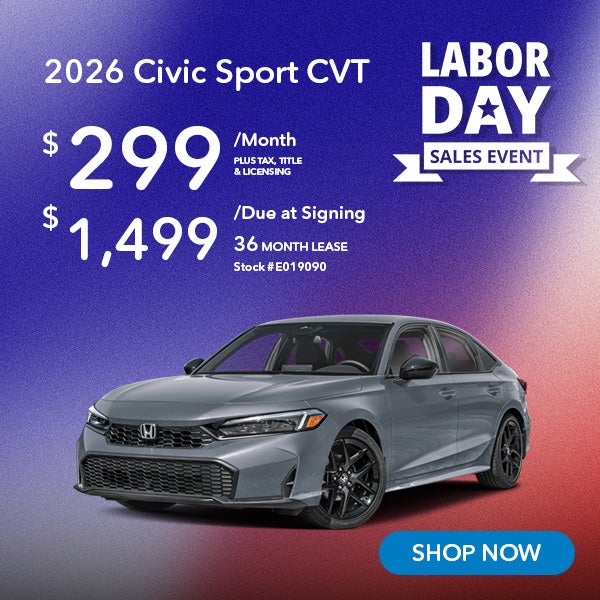 2026 Honda Civic Sport