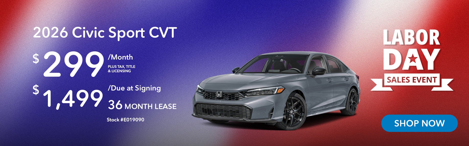 2026 Honda Civic Sport
