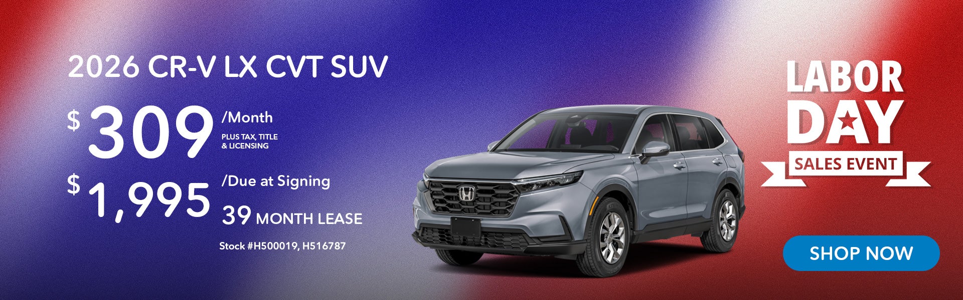 2026 Honda CR-V LX